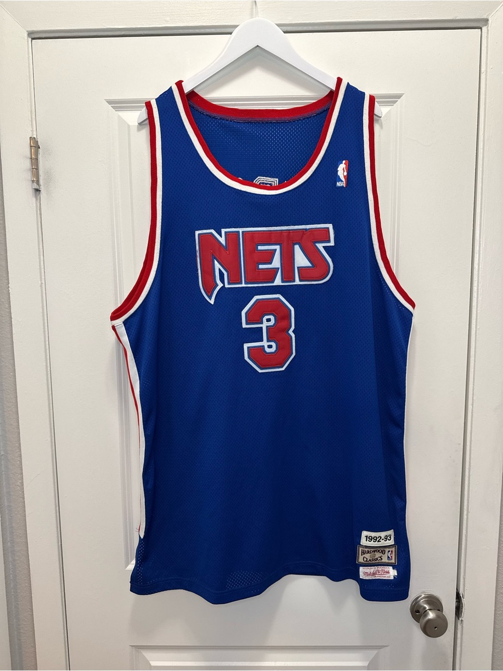 Mitchell and Ness NJ Nets Authentic Jersey Drazen Petrovic